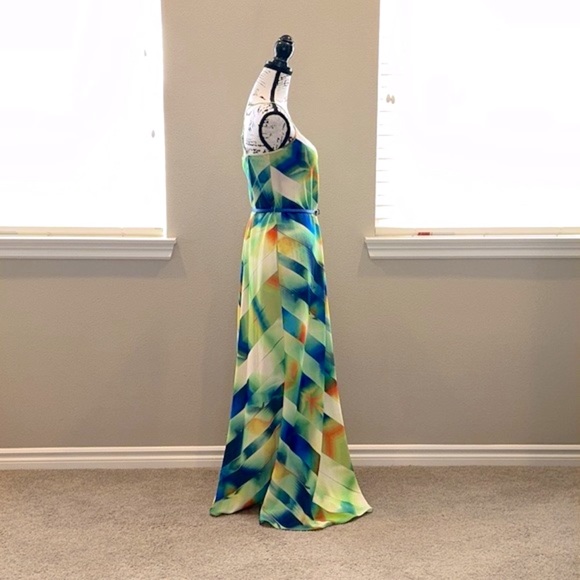 NWOT Marciano | Multi-color Abstract Maxi Dress - Picture 3 of 9